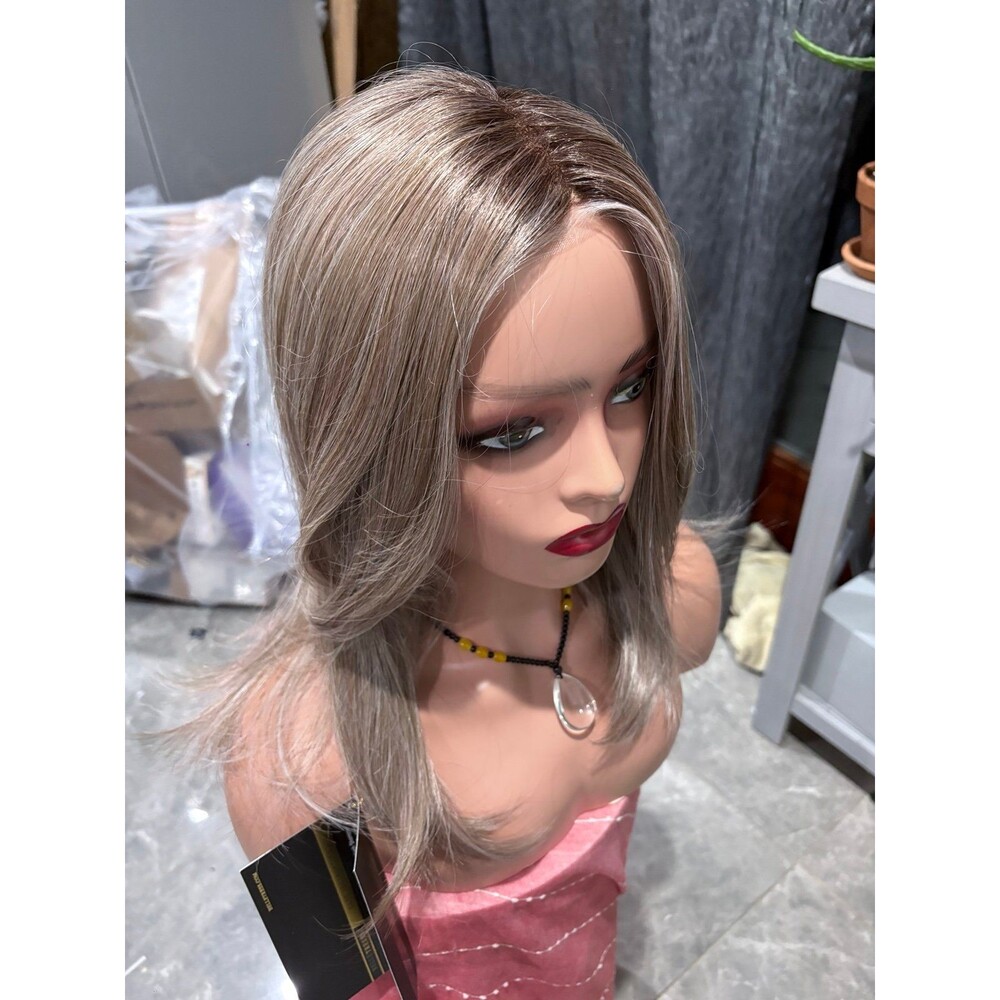 Belle tress “Fontaine” LUX synth wig in color British Milk-tea handtied cap New